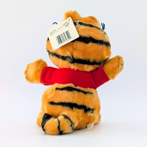 ☆ VINTAGE 1988 ☆【 Garfield ( ガーフィールド ) 】『 Garfield HAPPY HOLIDAYS Parties are my life!（パーティーは俺の人生！）』ガーフィールド10周年記念限定 / ぬいぐるみ / プラッシュ / plush / 1980年代年製 〚アメリカン雑貨 アメトイ〛