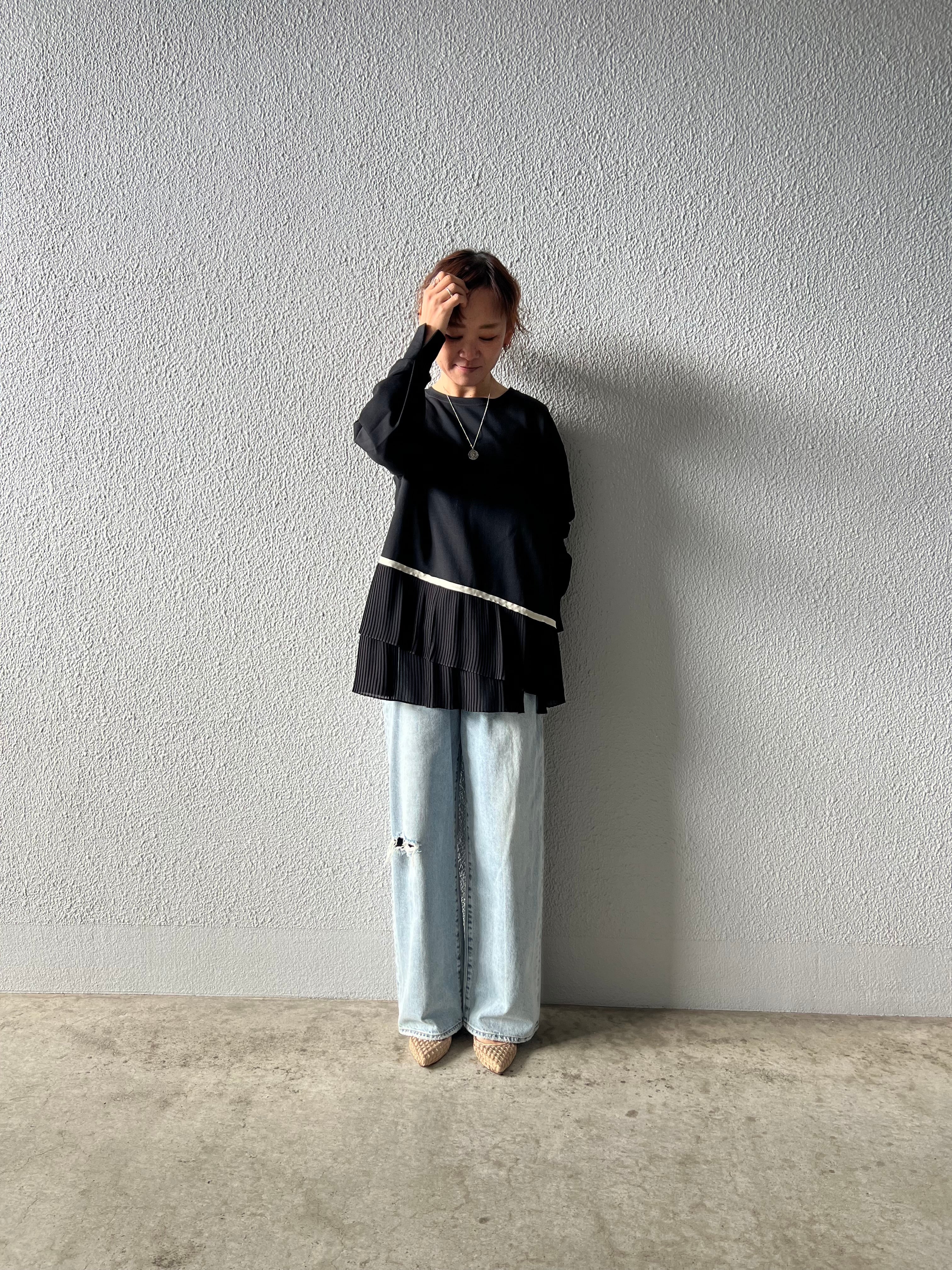 【SELECT】プリーツヘムトップス 52182