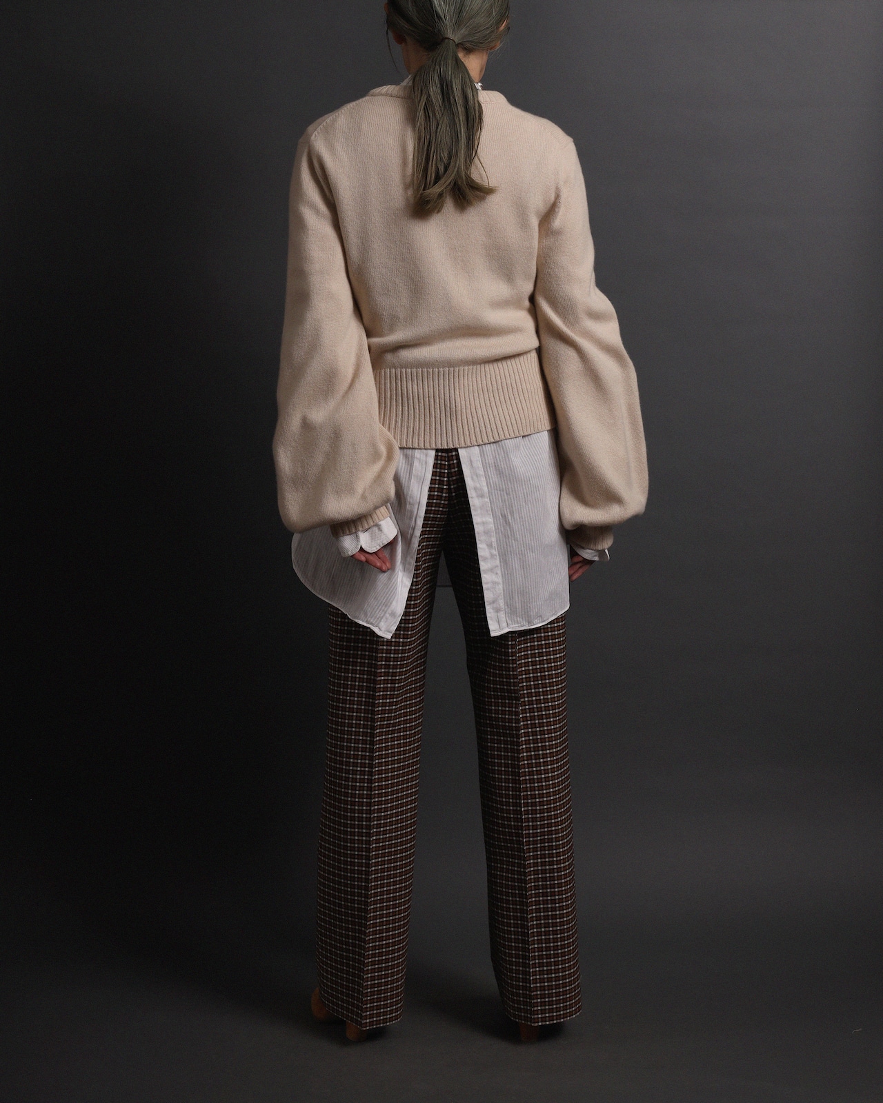 Chloe / Volume Sleeve Knit