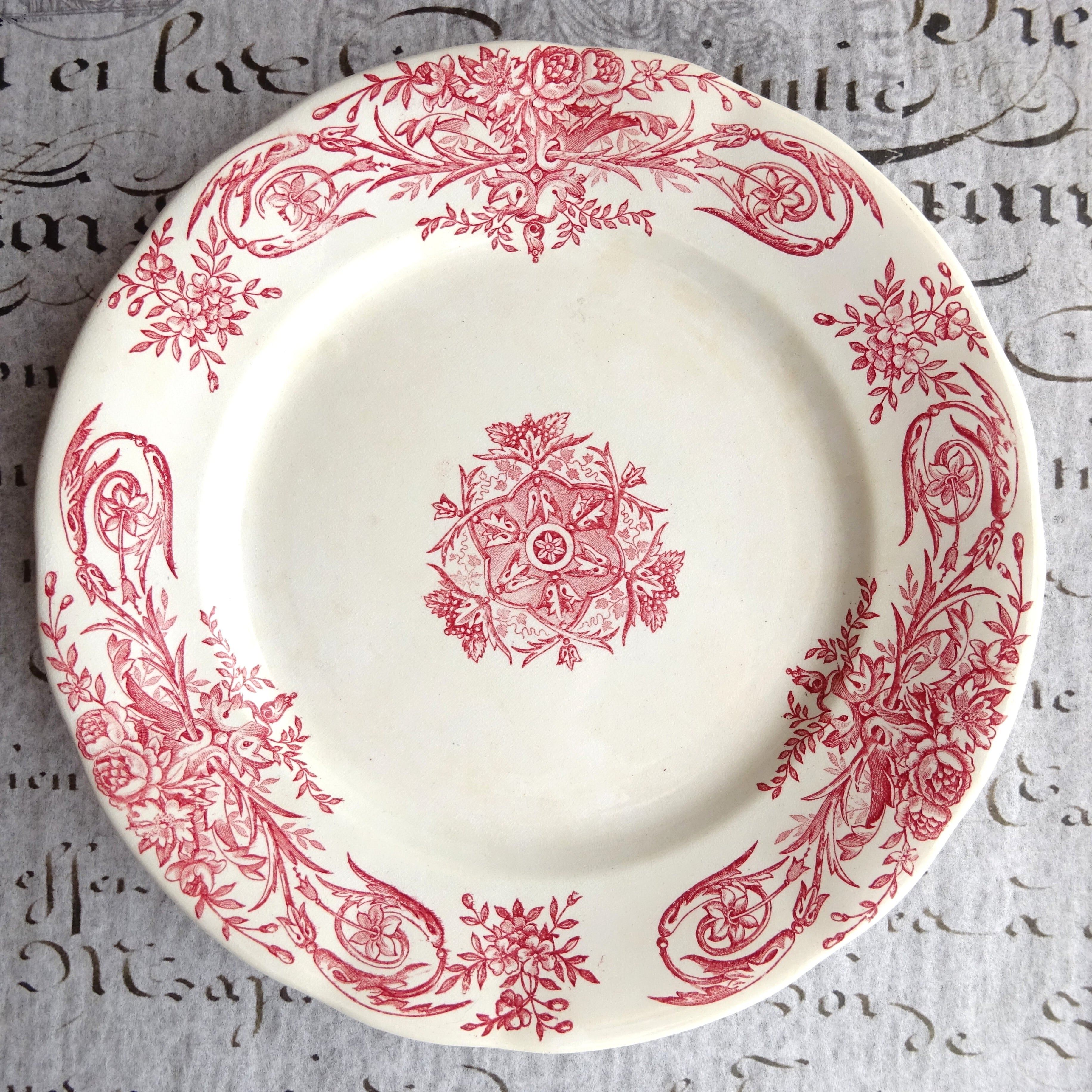 2枚set ペクソンヌ PEXONNE 平皿 プレート フランス 2枚set ペクソンヌ PEXONNE 平皿 プレート フランス