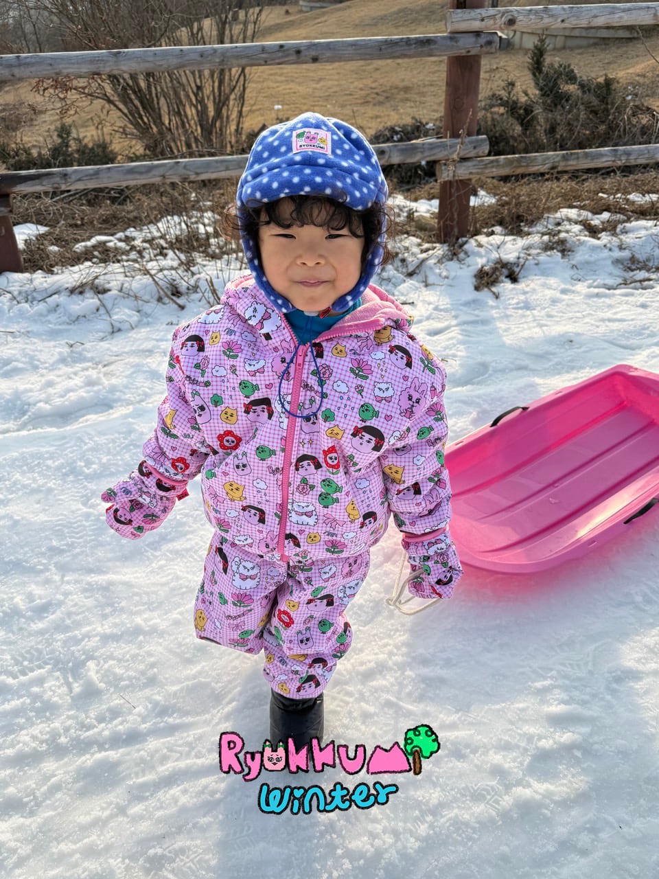 ソリセット（PINK/Sサイズのみ） | RYOKKUMi.りょくみ/韓国子供服