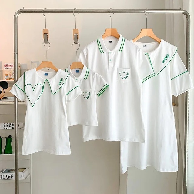 ハートfamilyコーデ　Mam