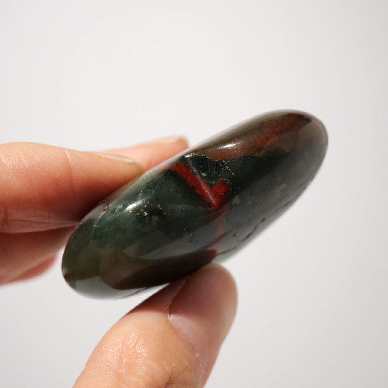 アフリカン ブラッドストーン セフトナイト / ハート