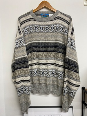 90sWoodLandTrail Acrylic Knit Sweater/L