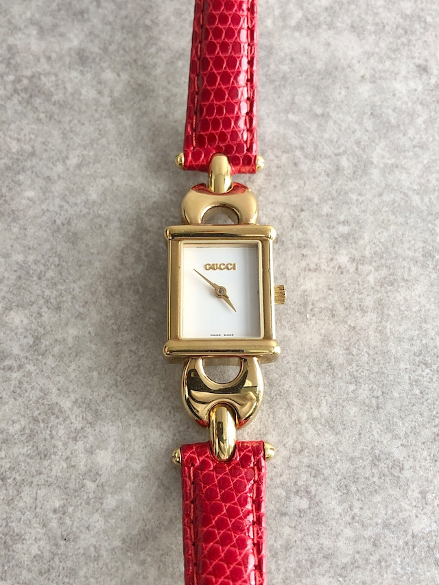 GUCCI グッチ 腕時計 ゴールド クウォーツ 1800L vintage ヴィンテージ オールド c8zruy