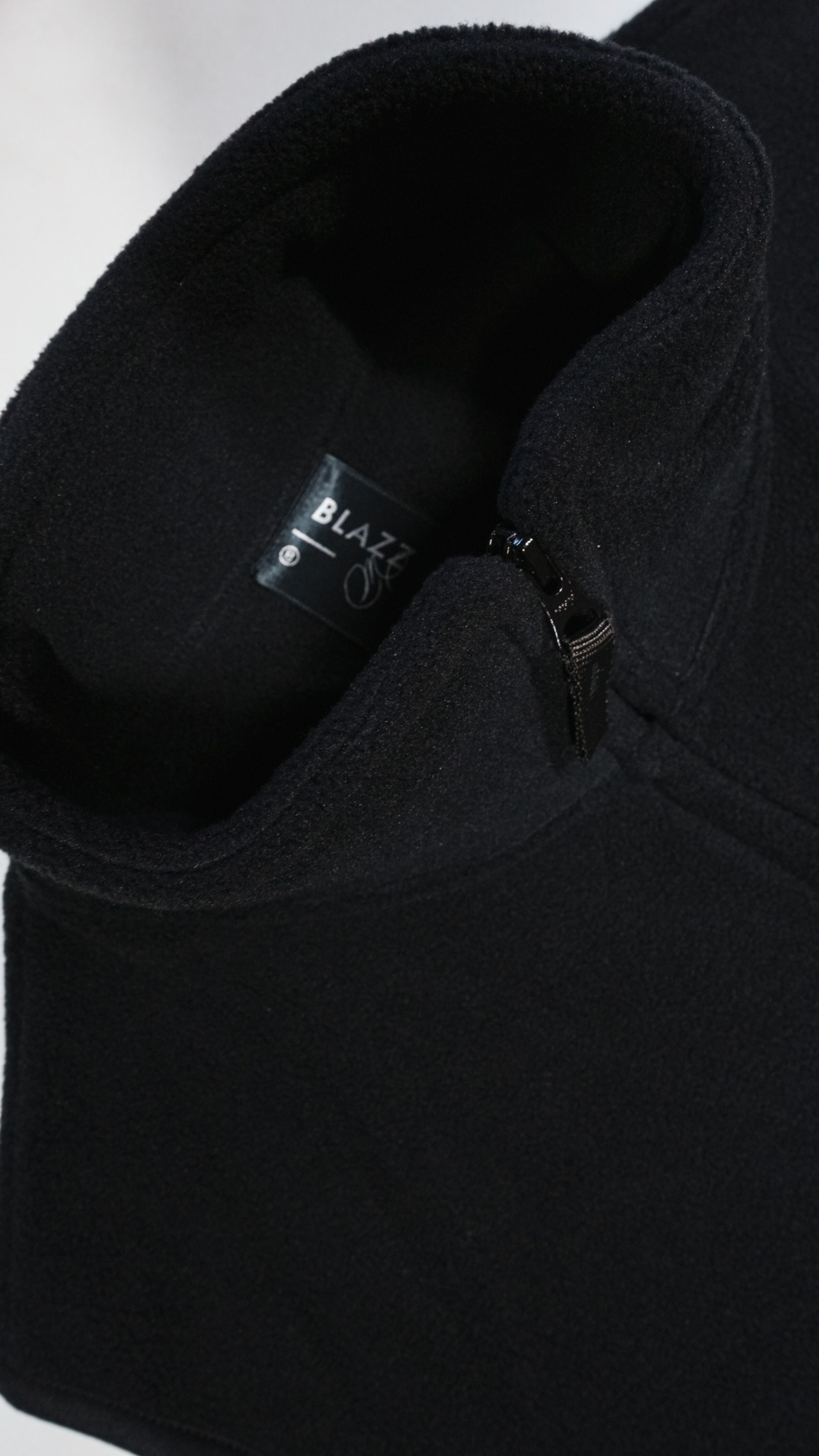 BZWS Micro Fleece Over Vest [BLACK]