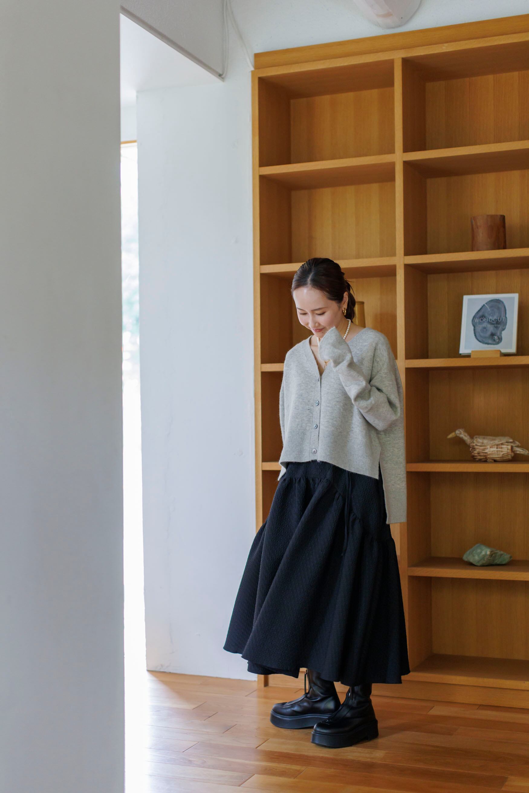 11/22(FRI)21:00ーJacquard skirt Basic color 12月上旬お届け予定 