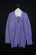 jun mikami - mohair v neck cardigan