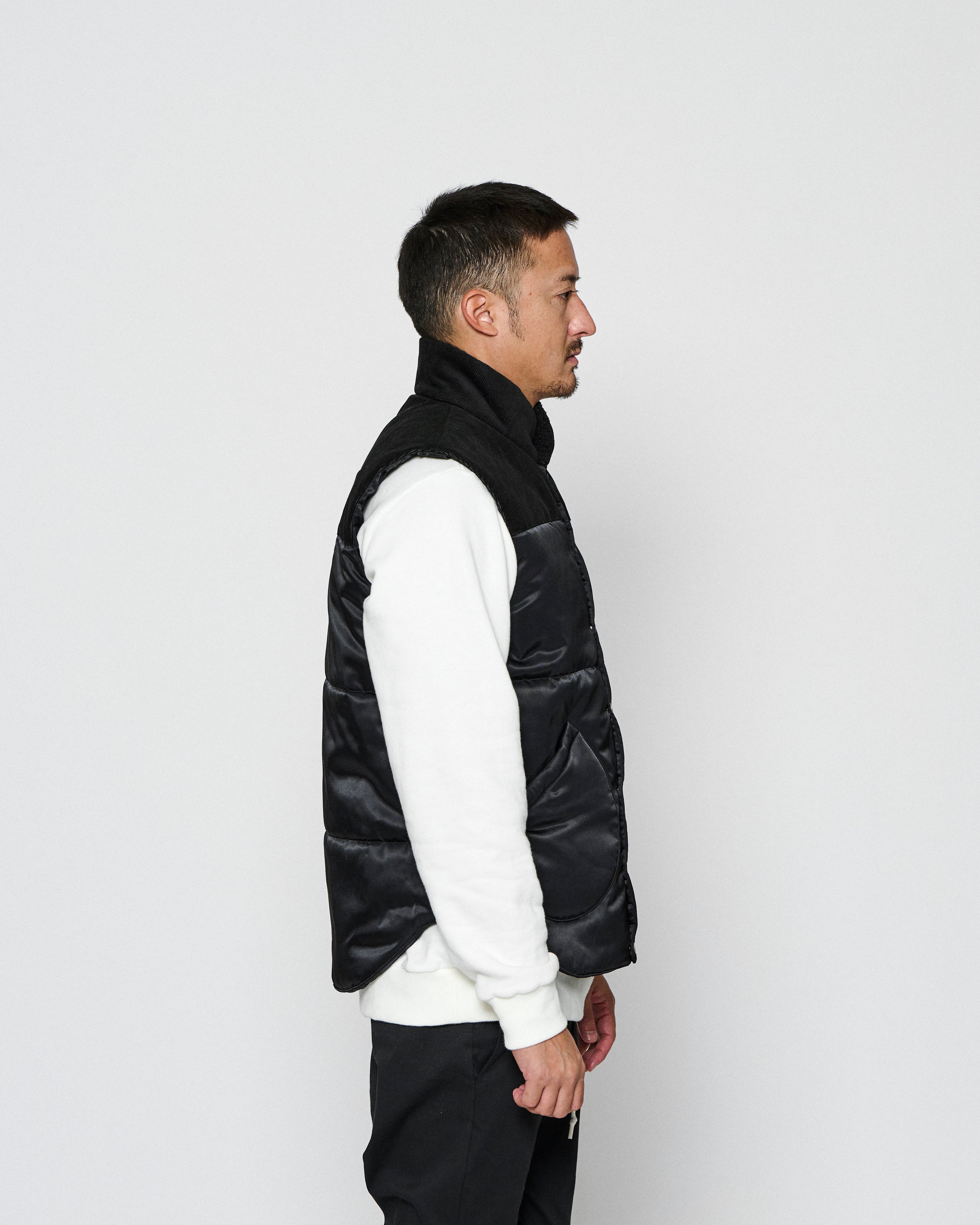 MUTA MARINE ブラックベスト＆パンツ セットアップ サイズ6 予約販売9月下旬～10月中旬入荷】muta MARINE × ACANTHUS シンサレート