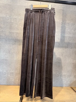 【グレー】ベロアPANTS