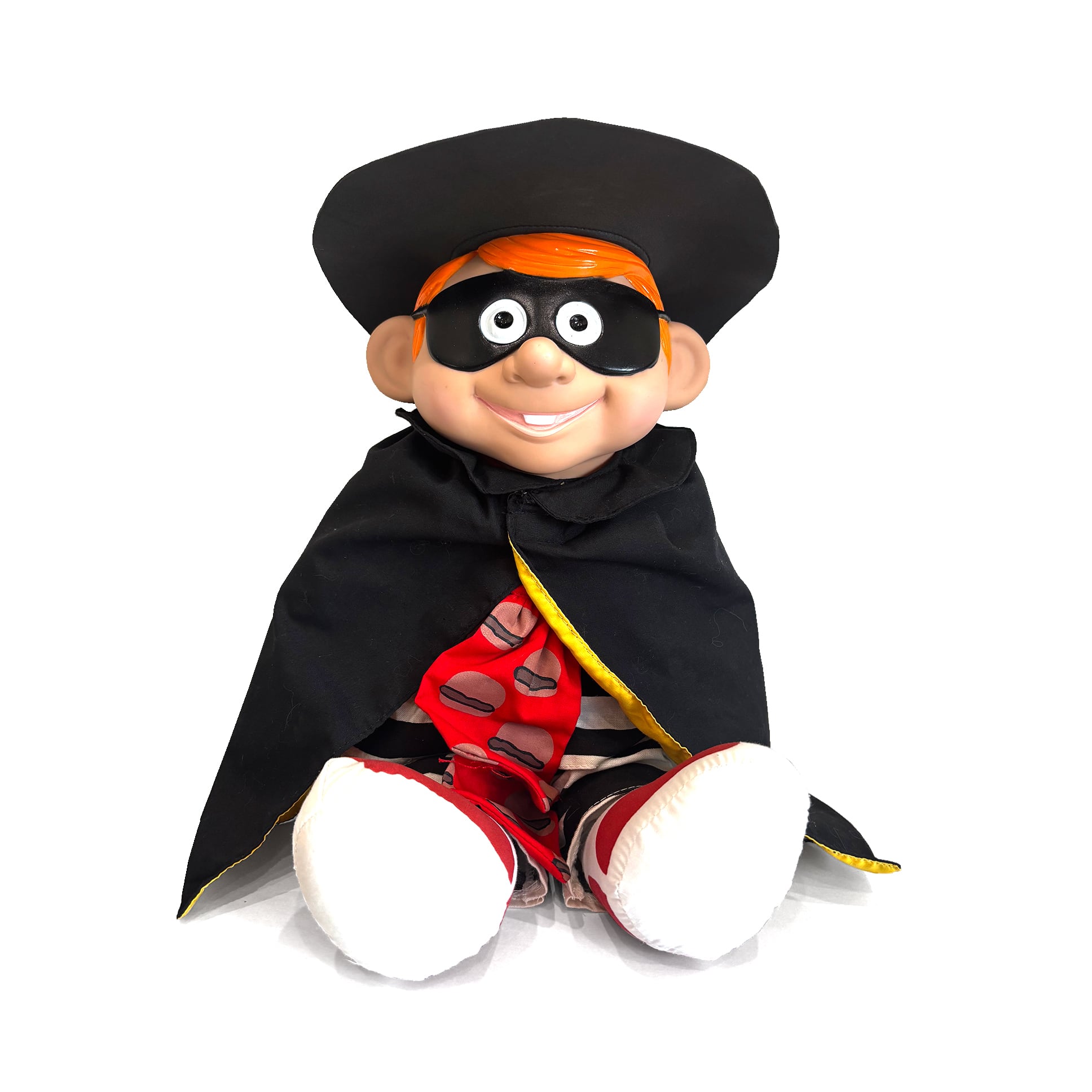 Mcdonald's Hamburglar Vintage Plush 80s