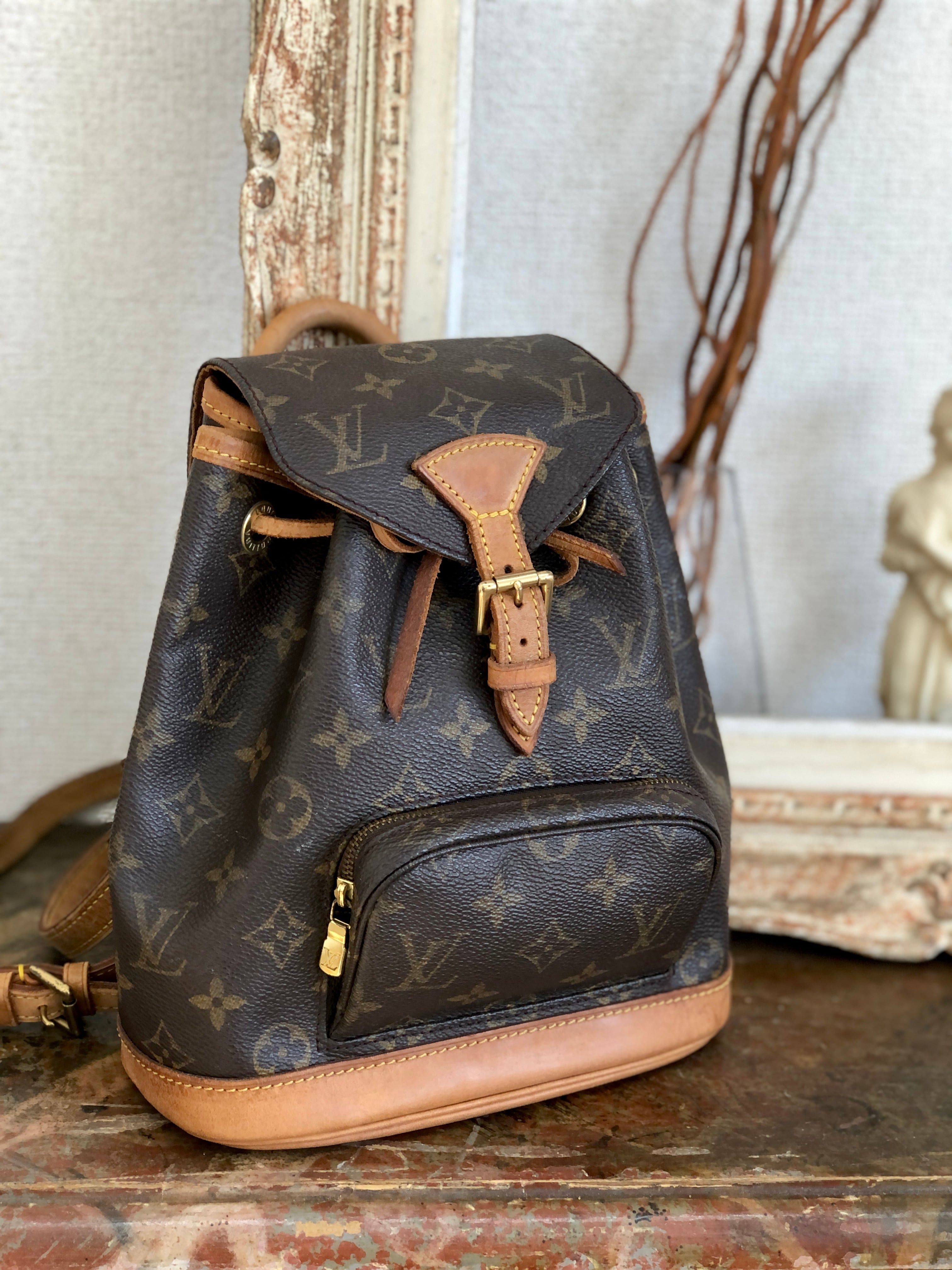 LOUIS VUITTON ルイヴィトン モンスリ モノグラム ヴィンテージ