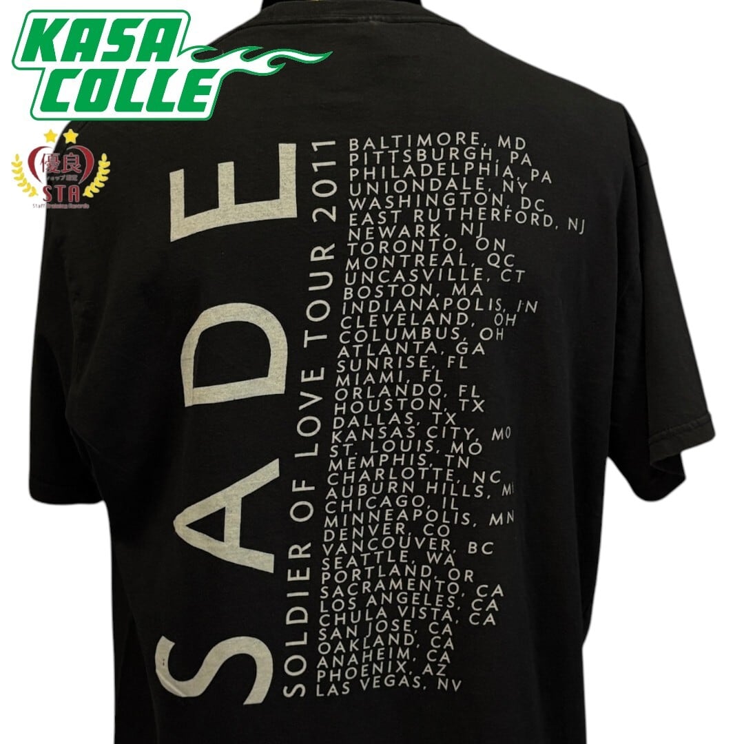 SADE】シャーデー SOLDIER OF LOVE TOUR Tシャツ XL