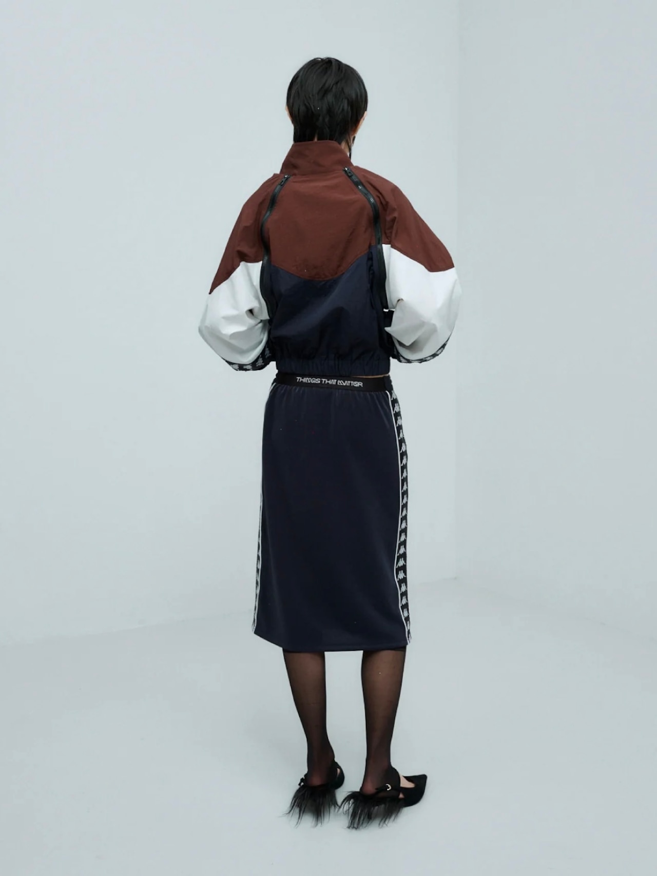 THINGS THAT MATTER　シングスザットマター  / × Kappa ZIP JERSEY SKIRT - 8