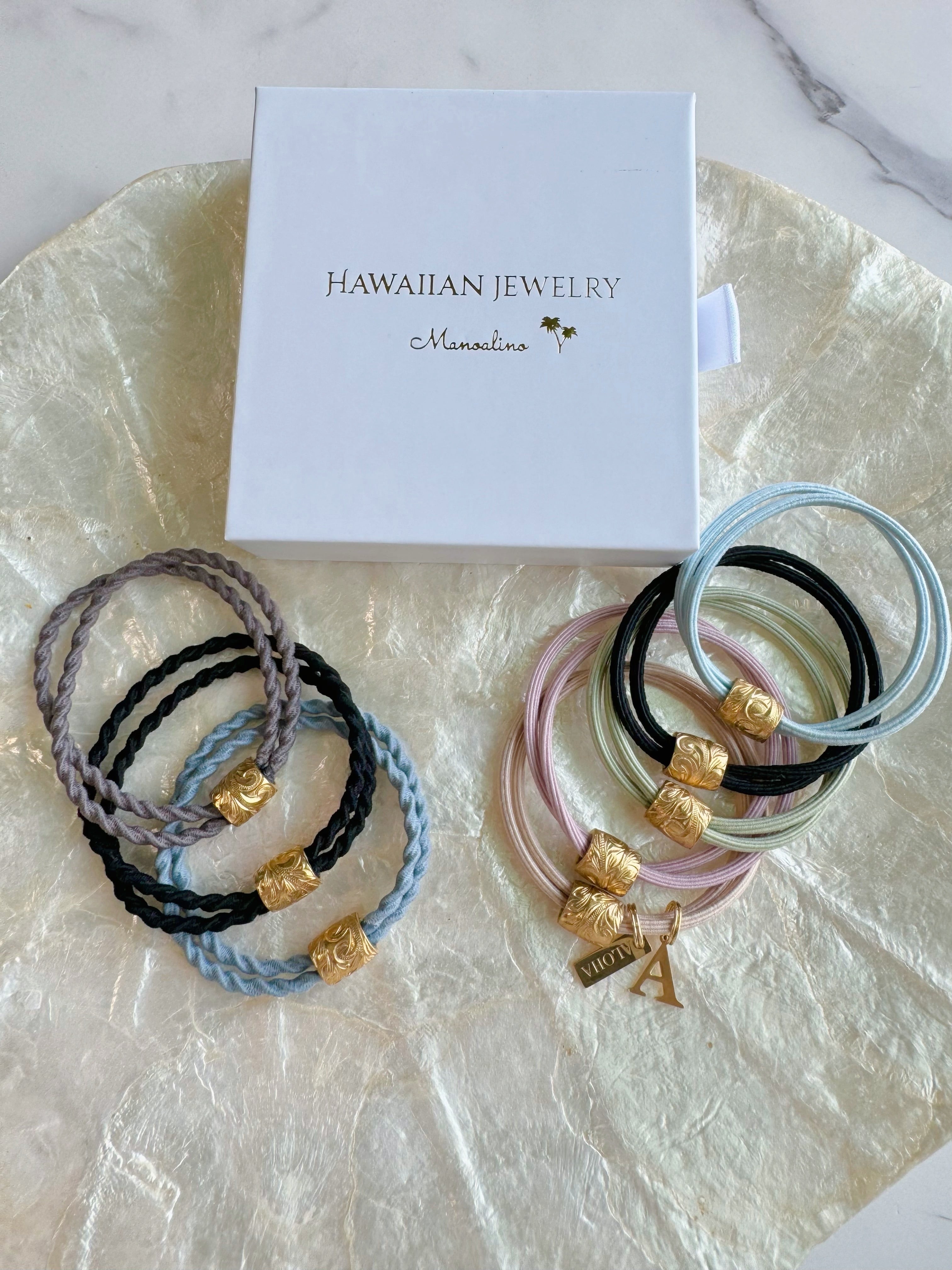 8color】Hawaiian jewelry Barrel hair accessory (バレルハワイアン