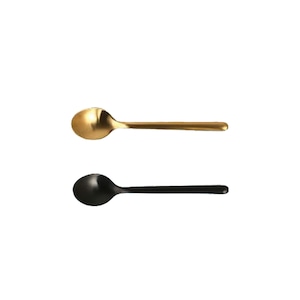 SVELTE COFFEE SPOON M.GLD/M.BLK