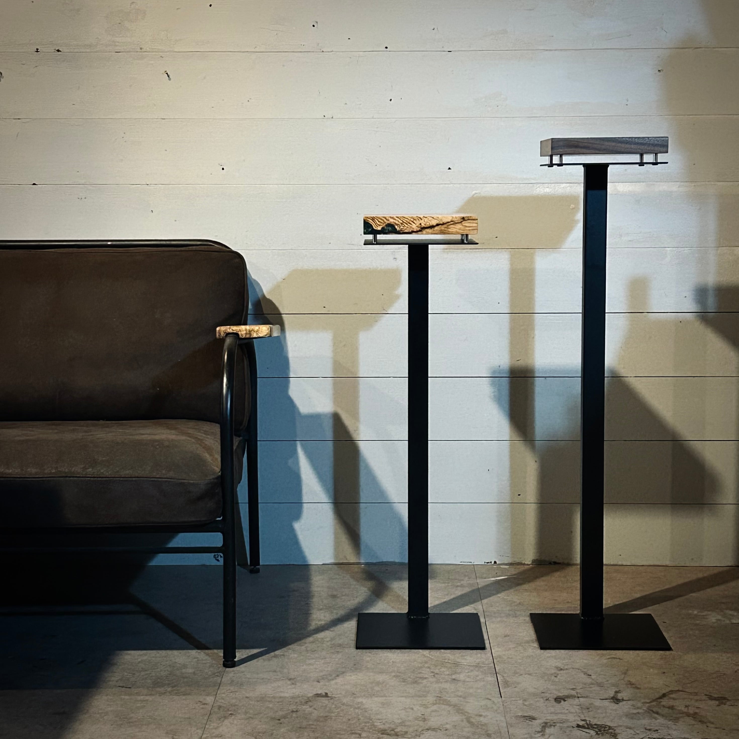 スタンド ウッドレジン 展示台 | 【 wire furniture 】