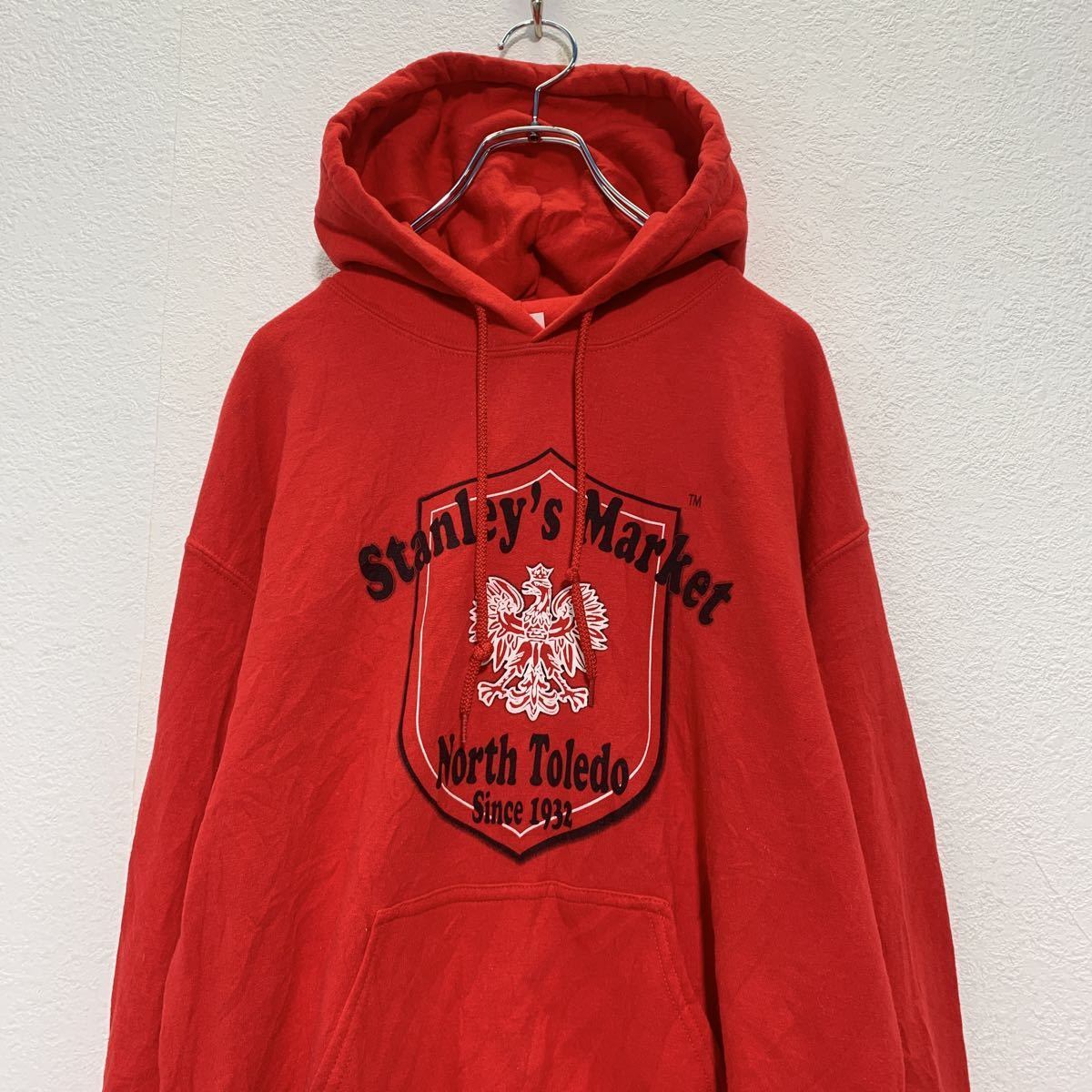 推定60s vintage スウェットパーカー フーディー 赤 レッド フェード  