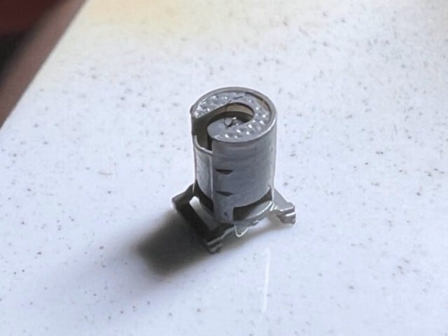 Nゲージ 】直流避雷器 未塗装計6個入 8K出力 3D精密パーツ 電気機関車