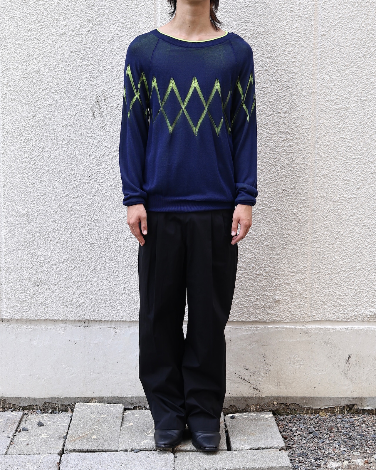 【DRIES VAN NOTEN】waist detail trousers