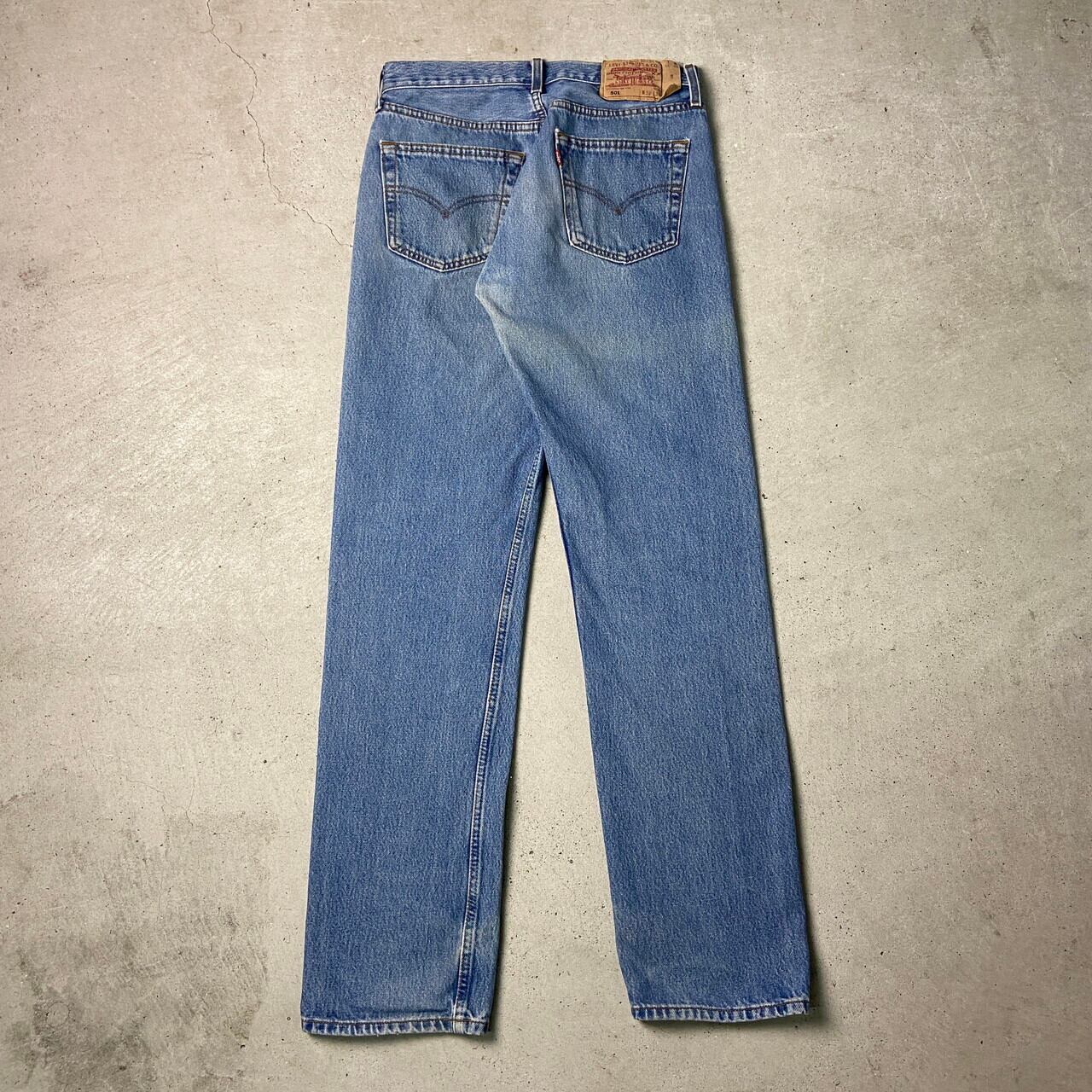 00年代 Levi's ユーロリーバイス 501 デニムパンツ ストレート メンズ
