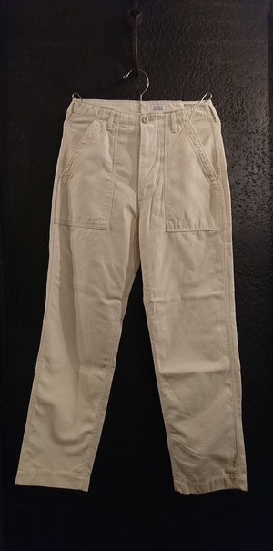 WASEW "BAKER PANTS" Natural Color