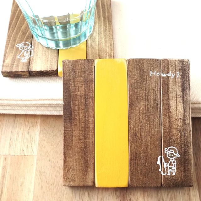 コースター「Howdy？」　【忘れてやしないかい】