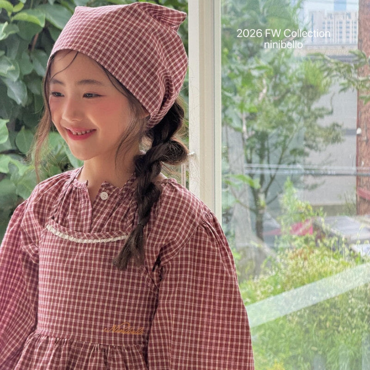 【取寄/韓国直送】ninibello ヘイズルボネット｜夏服｜韓国子供服｜26/AT