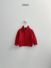 〖取寄〗韓国子供服 / 26winter / Digreen / ロエルニットジップアップ / キッズ / 冬服 *S~2XL*