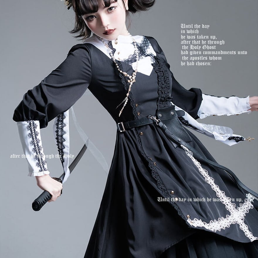 ゴスロリ通販 With U ゴシック ロリィタ ドレス ワンピ ミリロリ