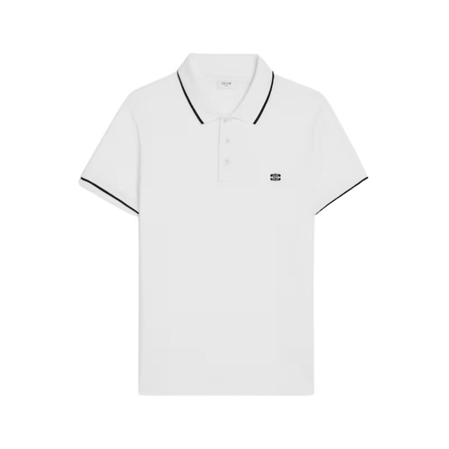CELINE クラシック ポロシャツ / コットンピケ