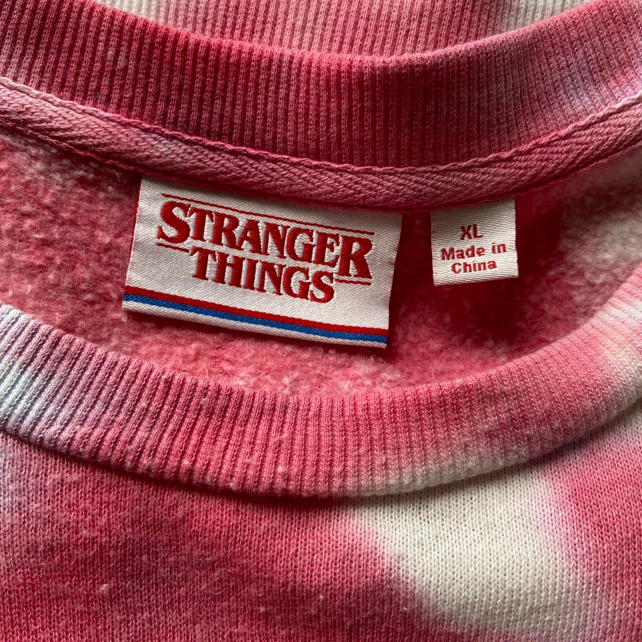 STRANGER THINGS ストレンジャーシングス タイダイ プリント 