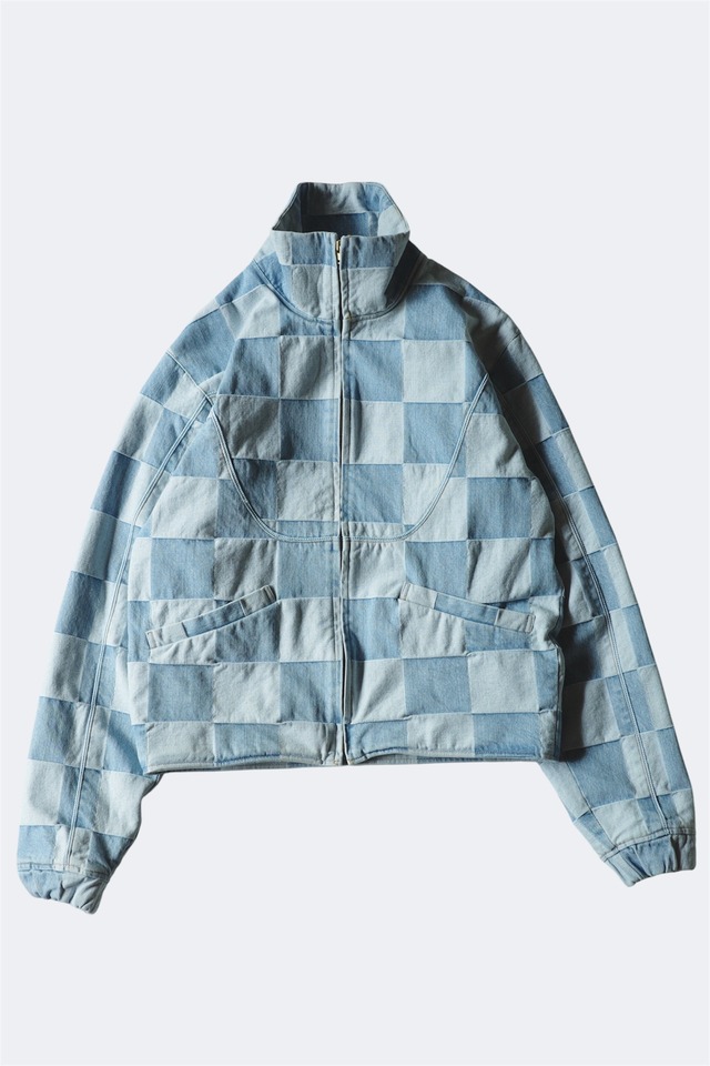 RANDY 【CLIMBS AND DIPS -CHECK DENIM-】