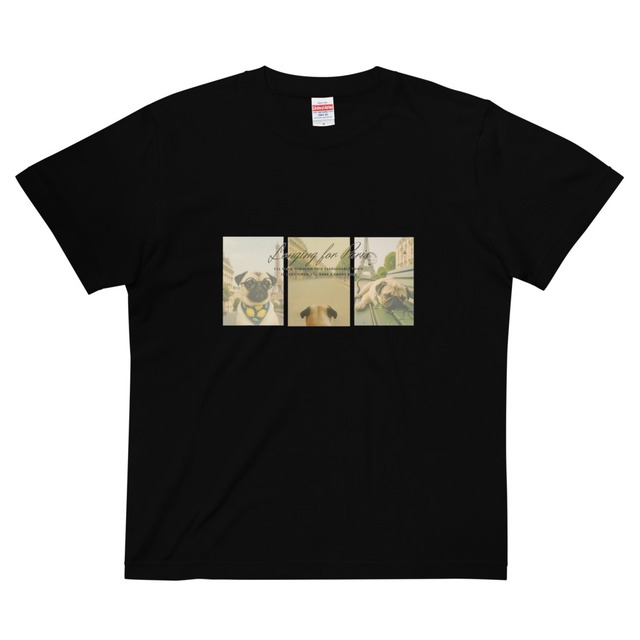 「憧れのパリ」Tee WHITE/GRAY/BEIGE/BLACK