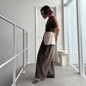2wayレイヤードラップbelt/ベージュ