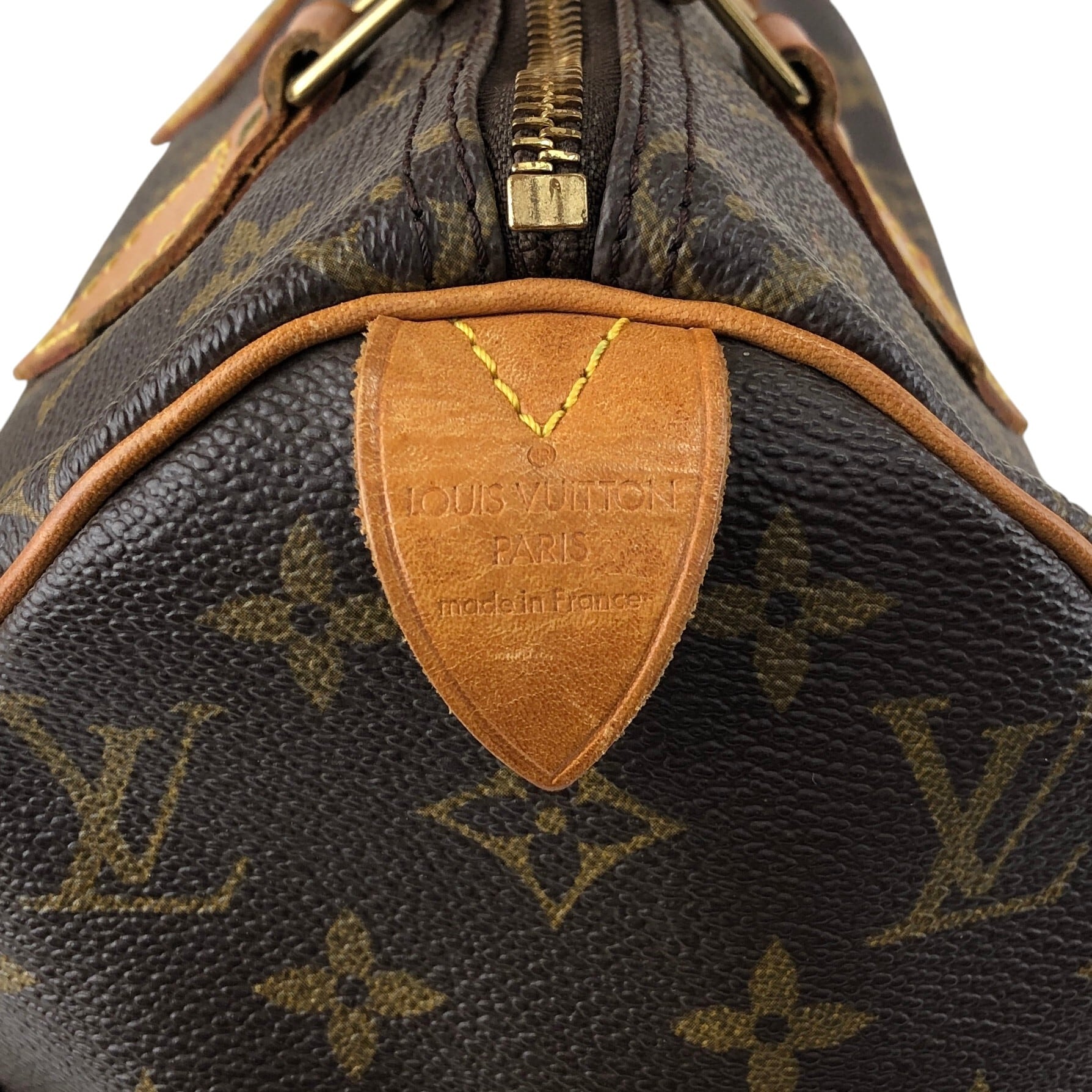LOUIS VUITTON ルイヴィトン モノグラム ハンドバッグ ブラウン PVC