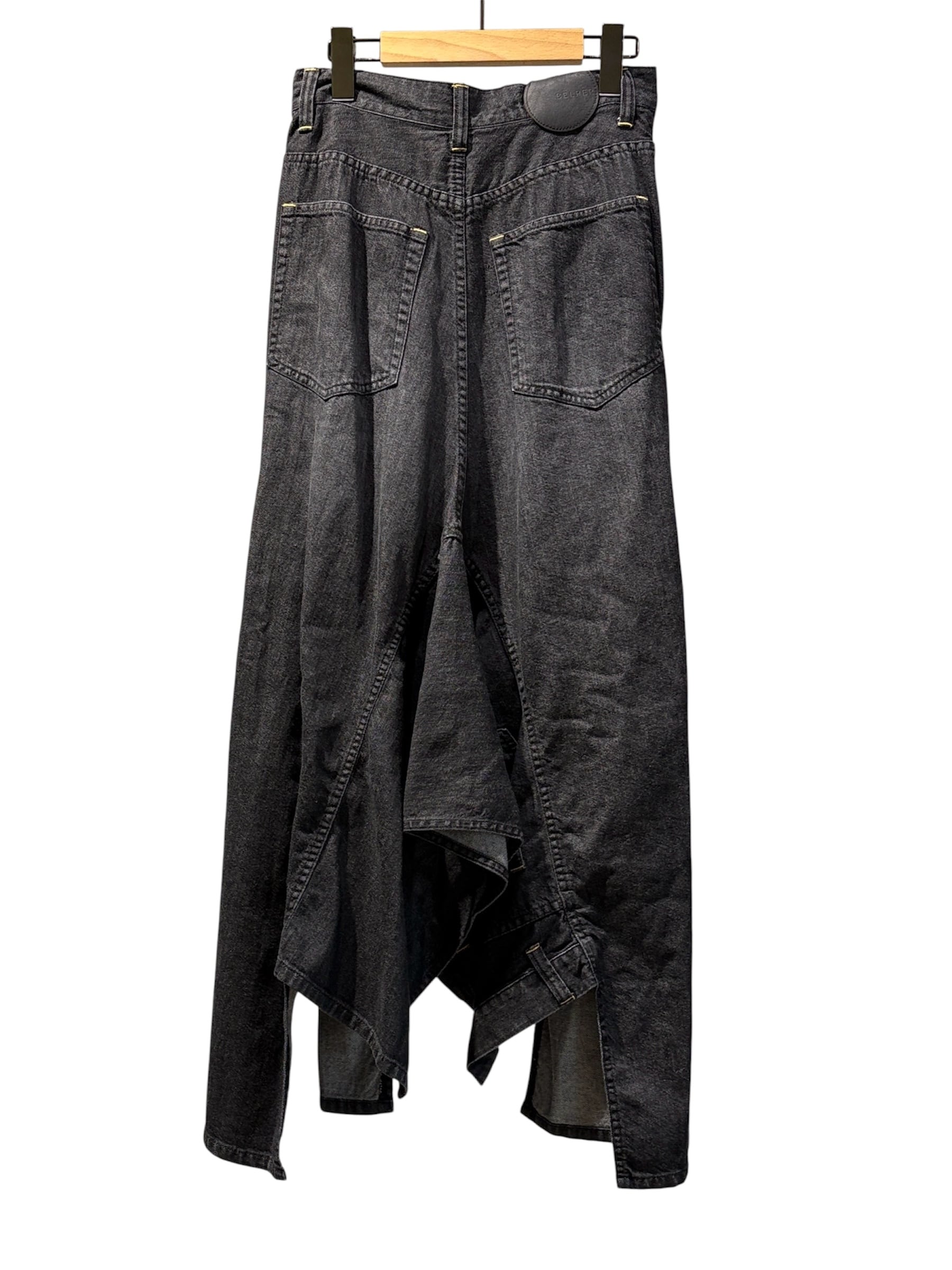 26SS】BELPER ベルパー / デニムスカート / DOUBLE DENIM SKIRT