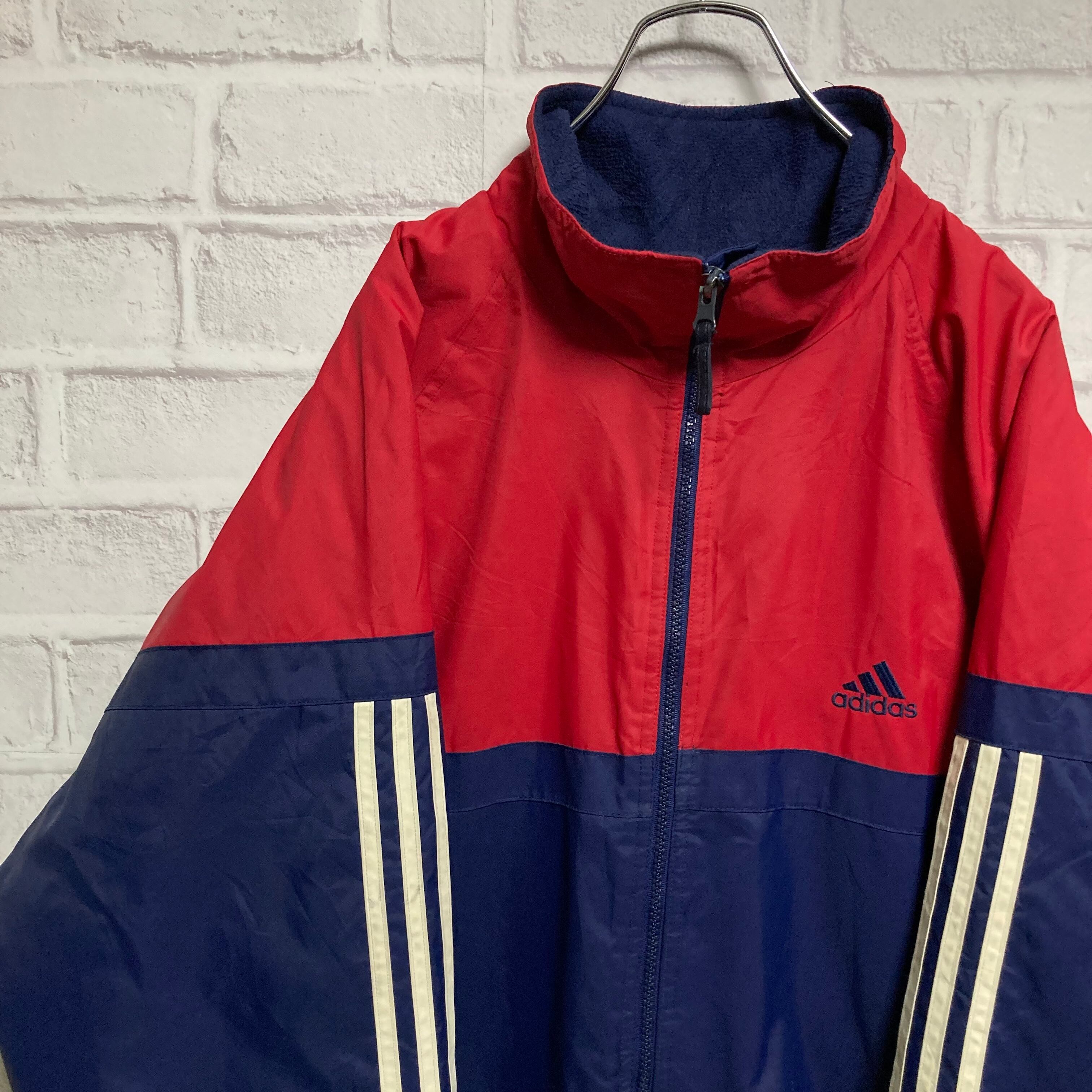 adidas】Nylon Jacket XL相当 90s アディダス ナイロンジャケット ...