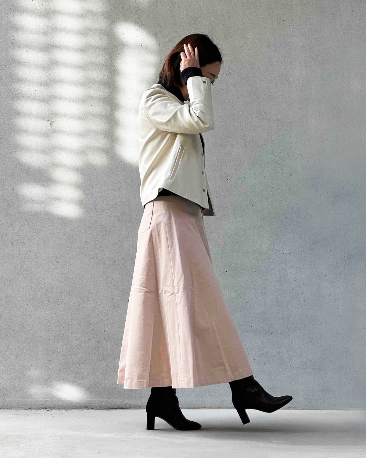 コーデュロイ四枚接ぎフレアスカート【 日本製 / 手洗い可】 | 小さい