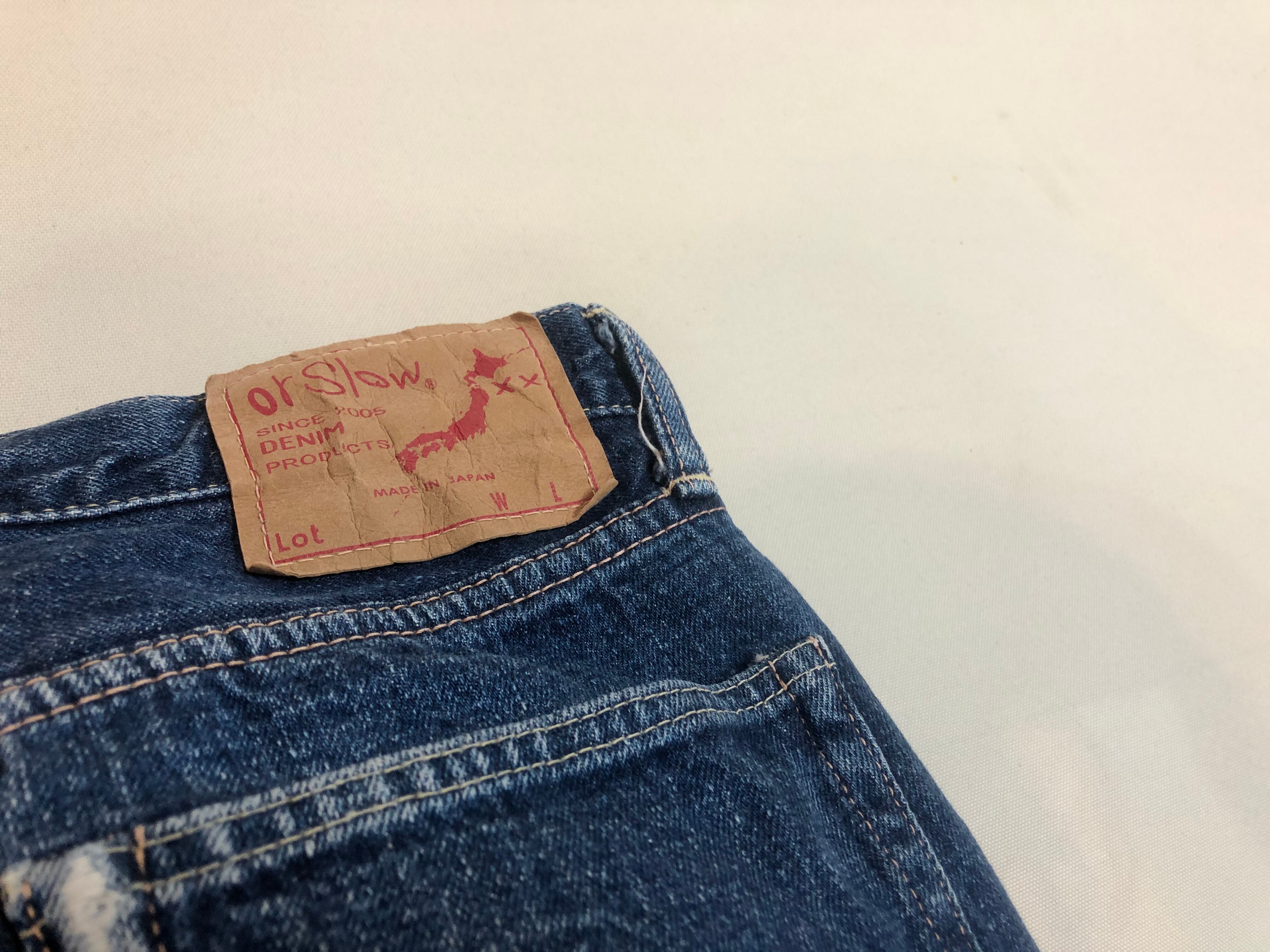 orSlow オアスロウ STANDERD DENIM 105 333 | ＳＥＣＯＮＤ HAND RED