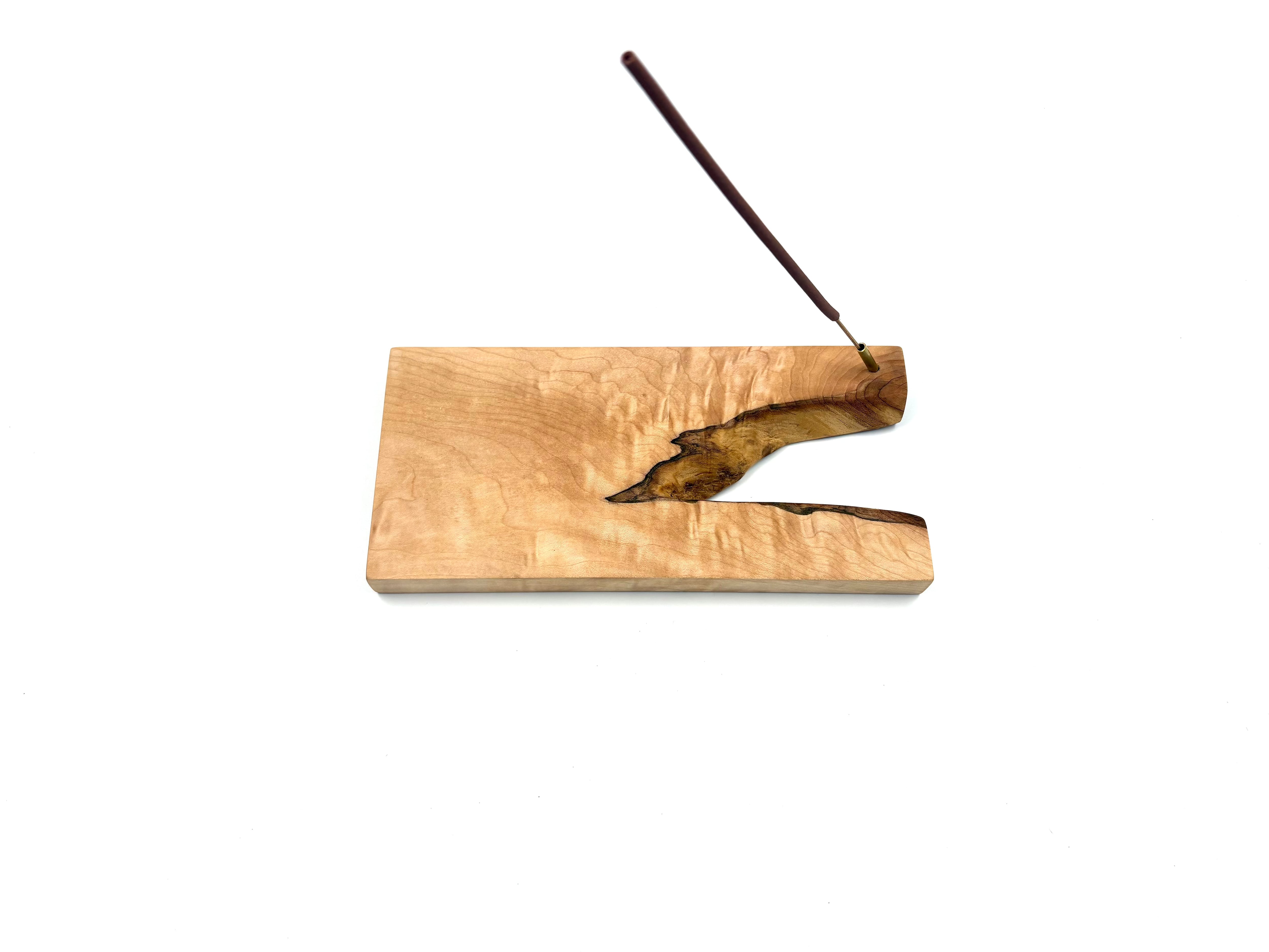 【NEW】木のお香立て カエデ