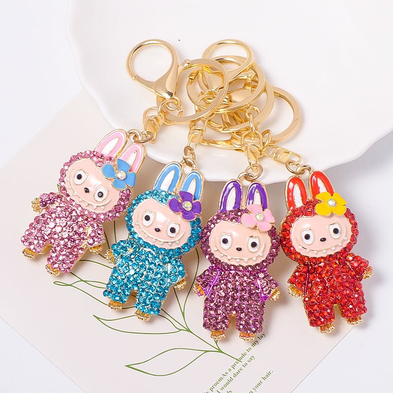 【単品希望要相談】✨大人気！✨ミニラブブ ストラップ キーホルダー 楽天市場】labubu キーホルダー 正規品の通販