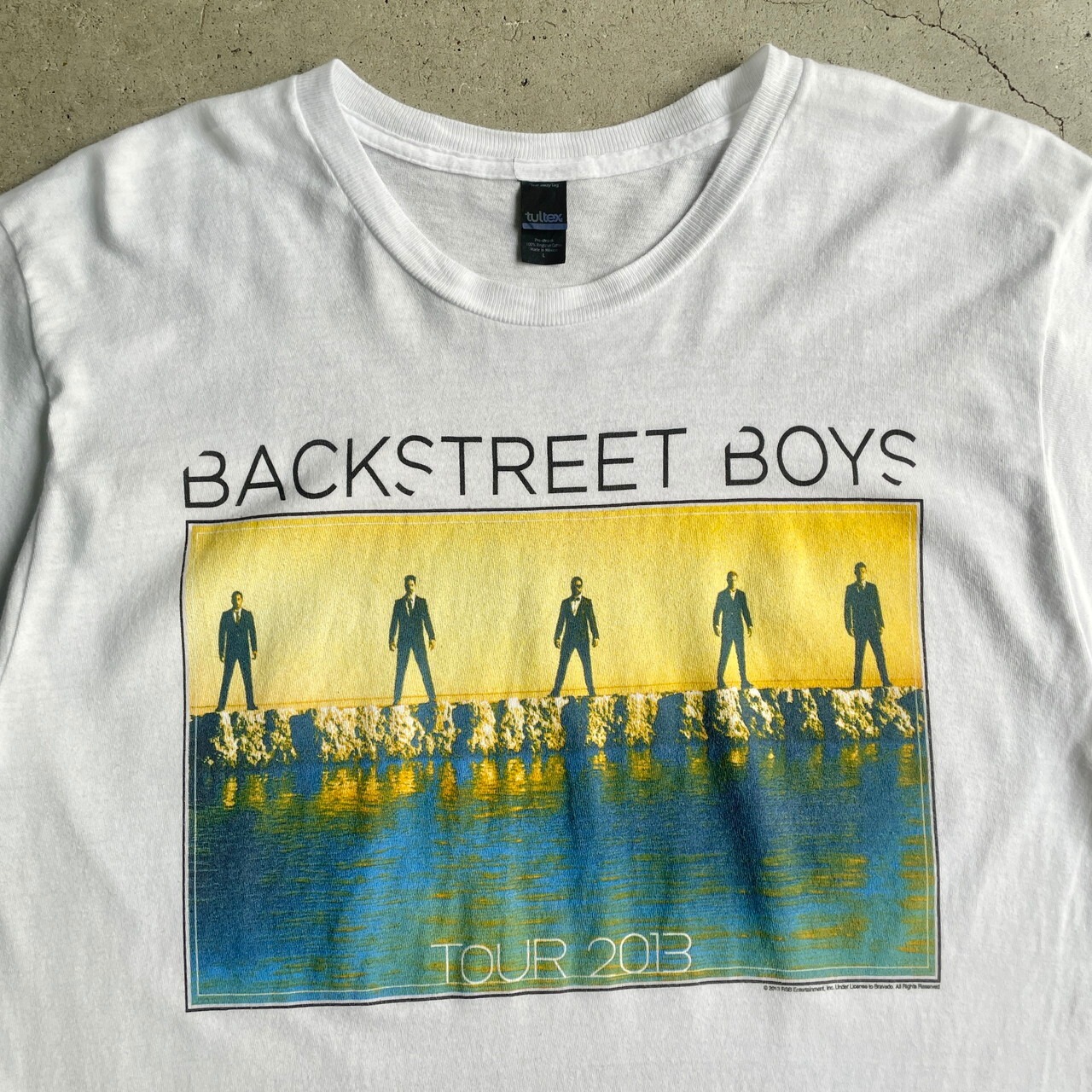 00年代 Backstreet boys バックストリートボーイズ バンドTシャツ 2013 