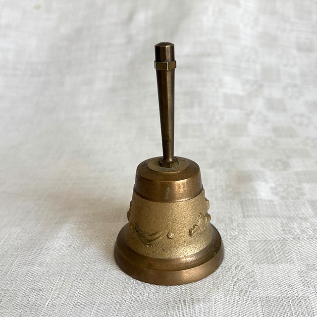 ハンドベル　呼び鈴　Villedieu Les Poelies モン・サン・ミシェル　真鍮製 19otg19-2