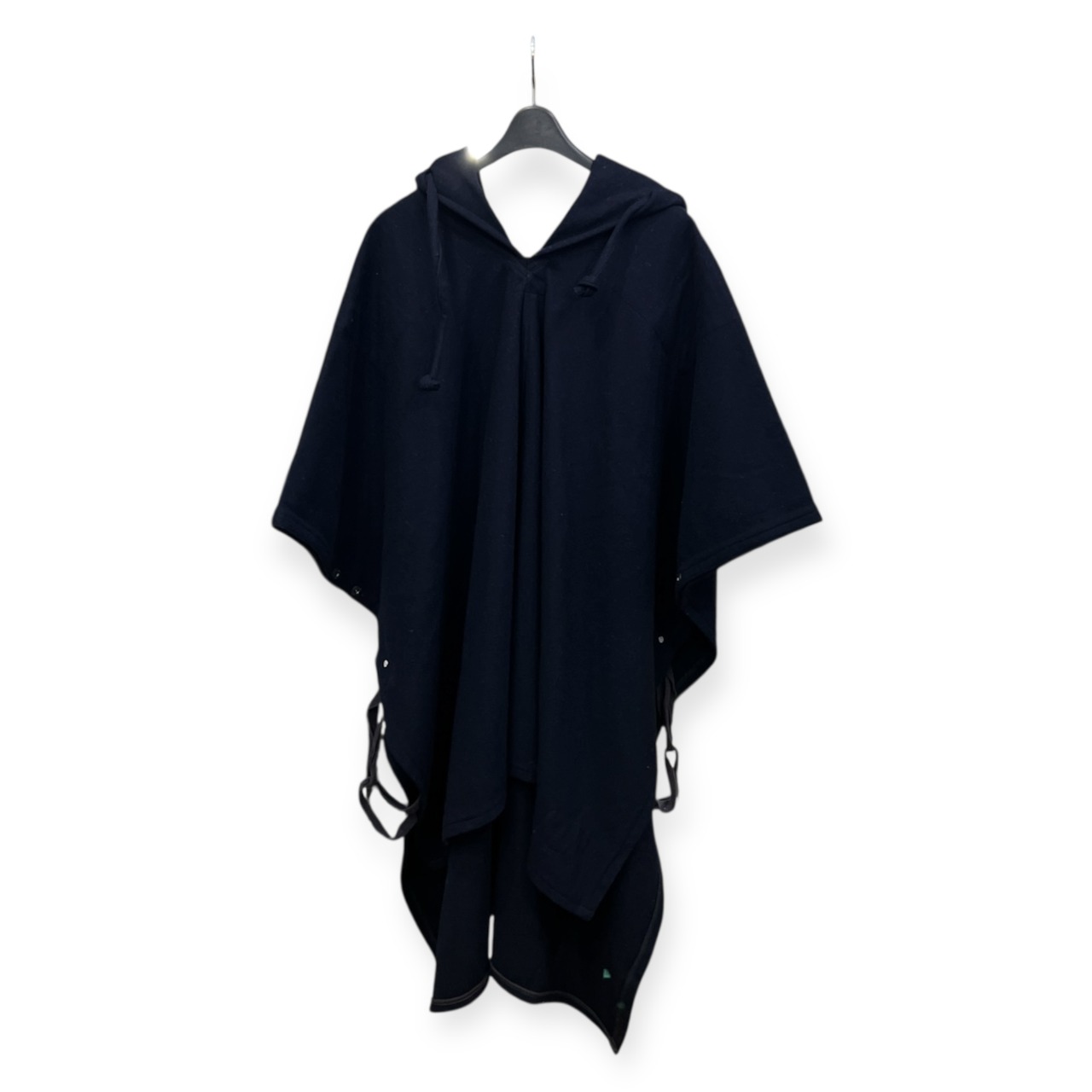 Engineered Garments エンジニアードガーメンツ メルトン ウール ミリタリー ポンチョ コート サイズ M /ネイビー