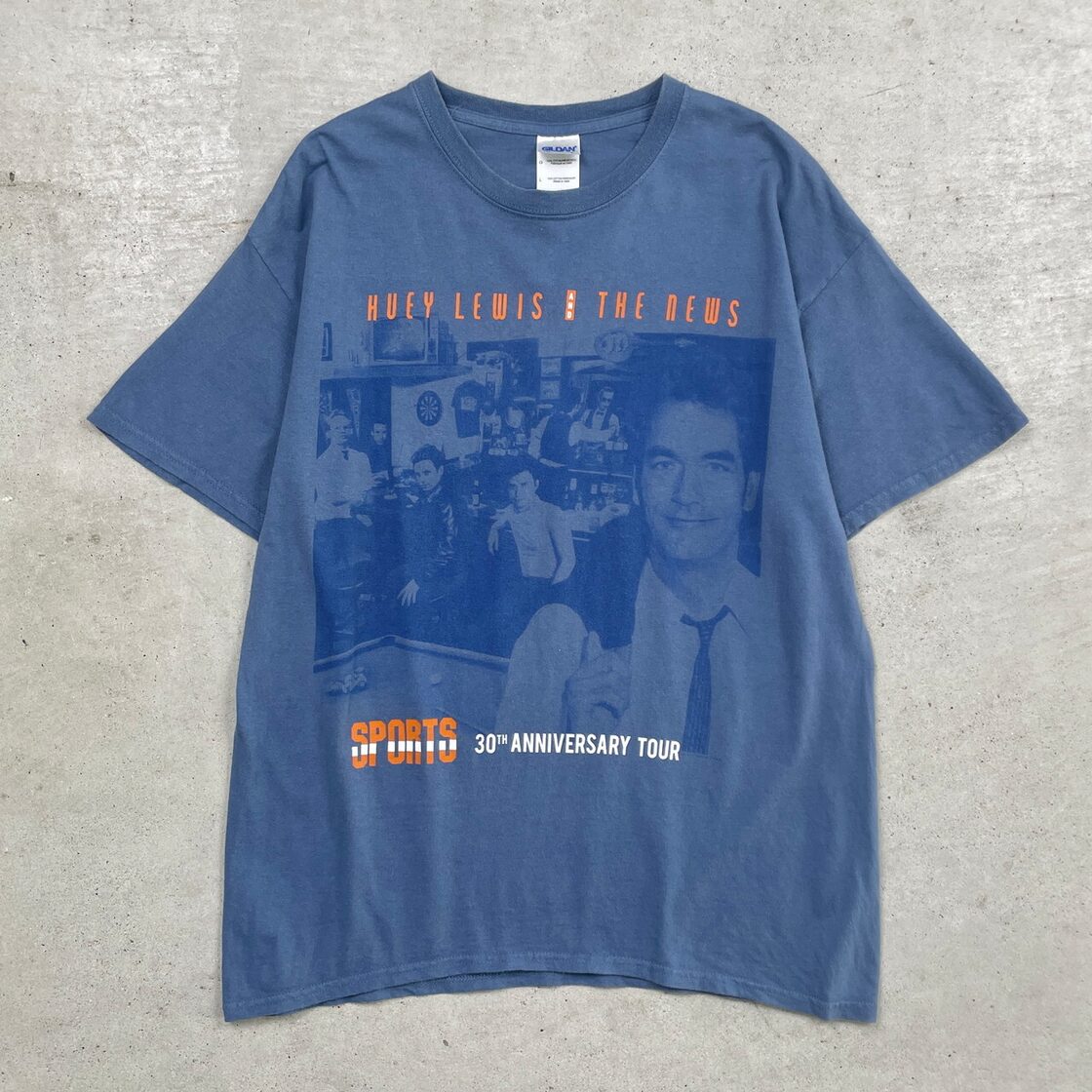 HUEY LEWIS AND THE NEWS ヒューイ・ルイス&ザ・ニュース バンドT 