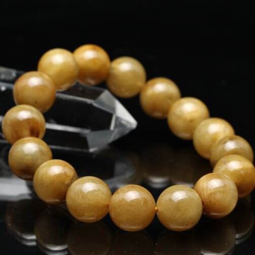 ルチルクォーツ ブレスレット 13mm おまかせ便 211-3998