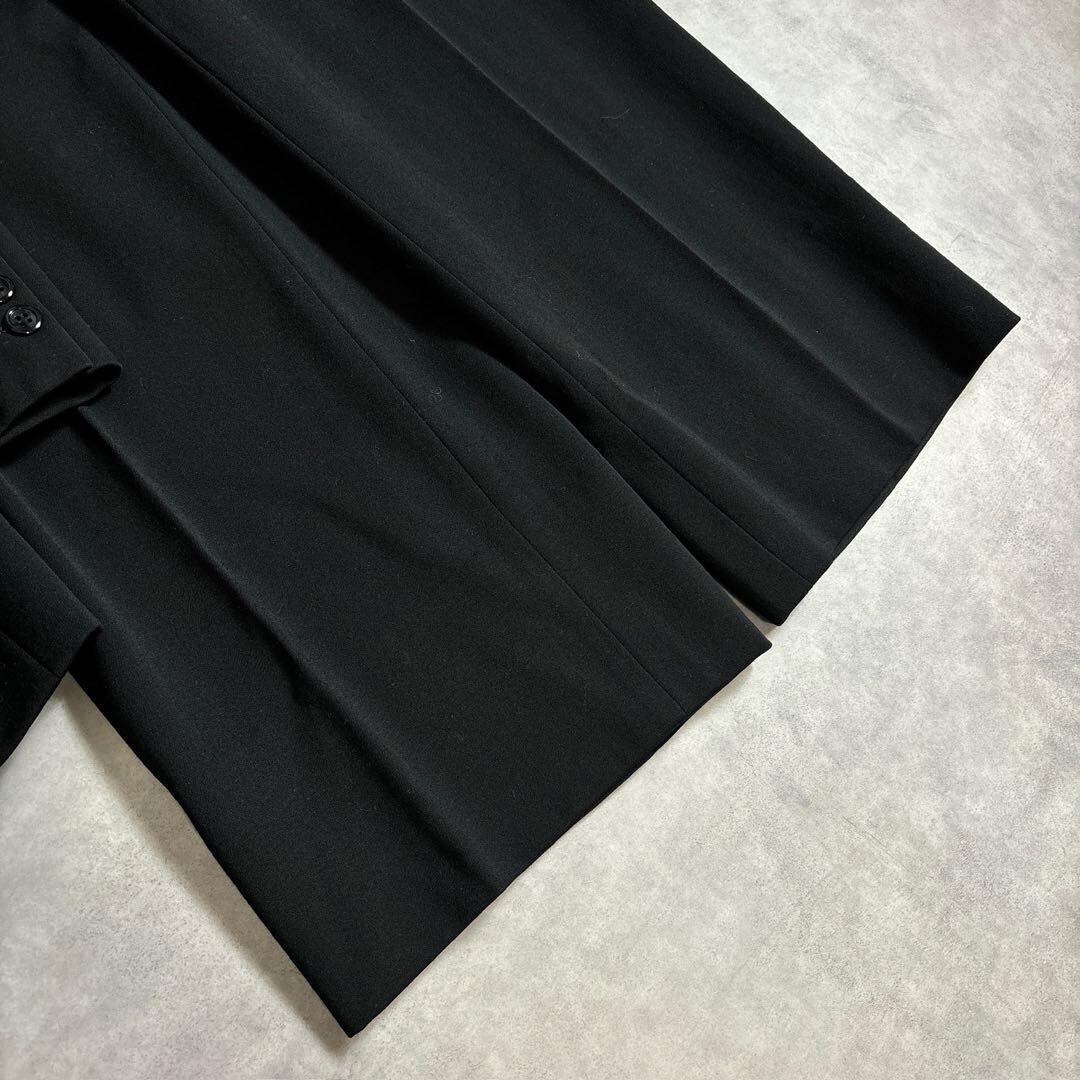 90s ヴィンテージ スーツ ダブル セットアップ ピンズvol.87 黒黄 L