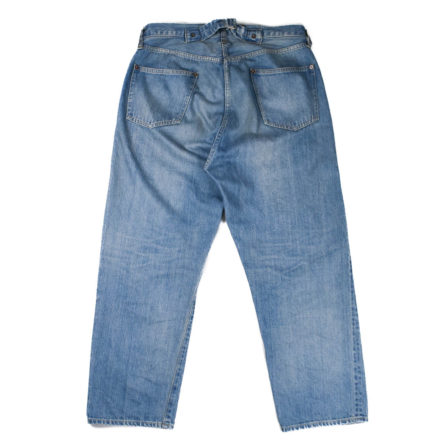 NEW] A.PRESSE Washed Wide Denim Pants 25AAP-04-38 | double