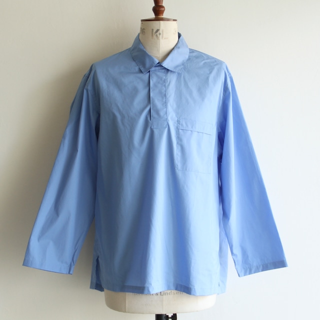 STILL BY HAND【 mens 】 cotton flax pullover shirt